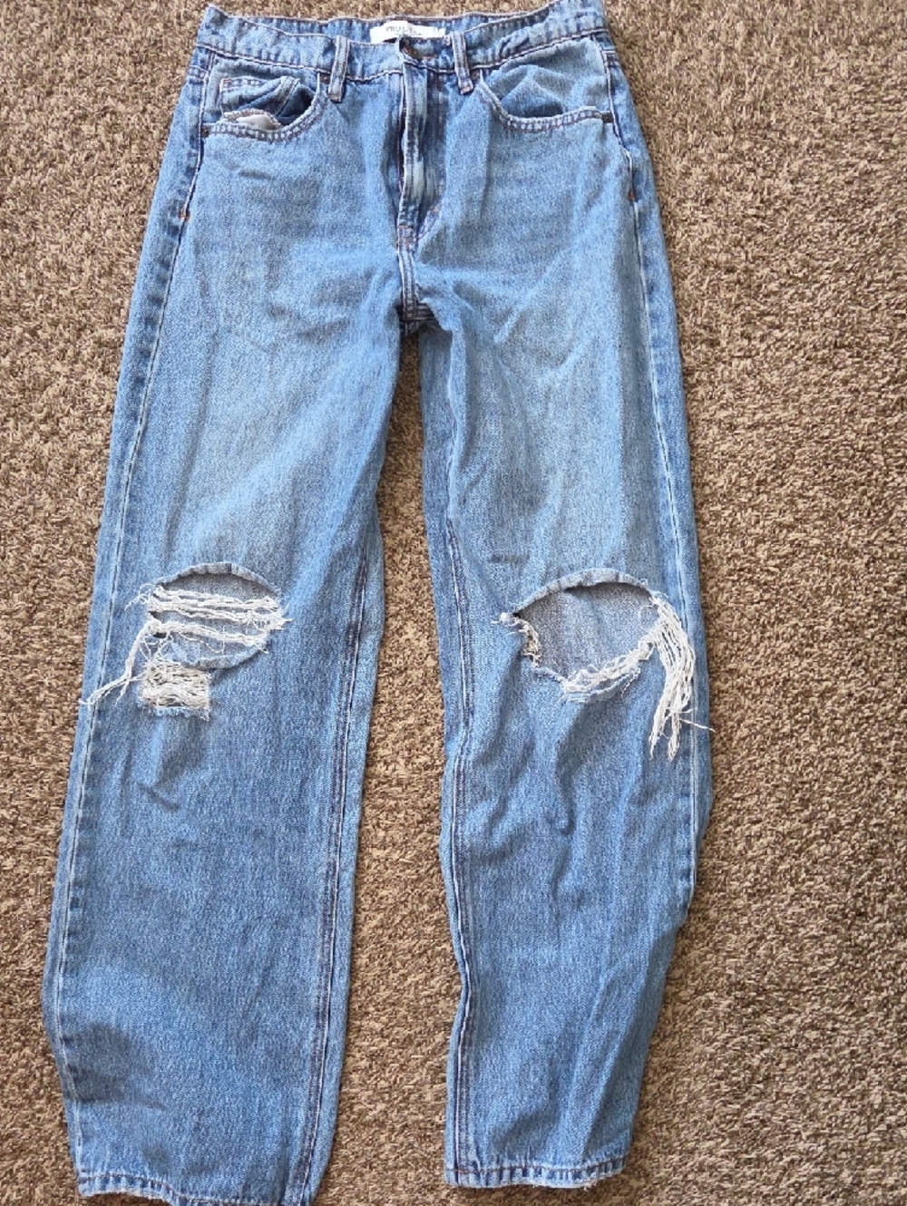 Hidden Women's Distressed High-Rise Jeans.   Size 25.  100% Cotton.